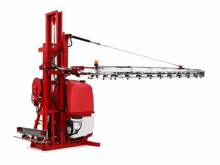 ASM 1-armet sprøjtebom produktbillede med 1000 liters tank og aluminiumsbom